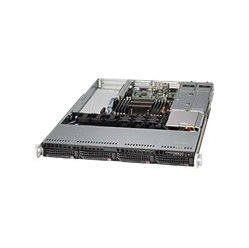 SUPERMICRO Chassis Black 1U SC815 WIO W/ Redundant 500W