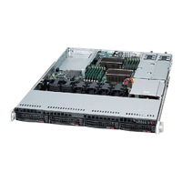 SUPERMICRO Chassis Black 1U SC815 WIO w/ Redundant PSU 750W 24 Pin PDB