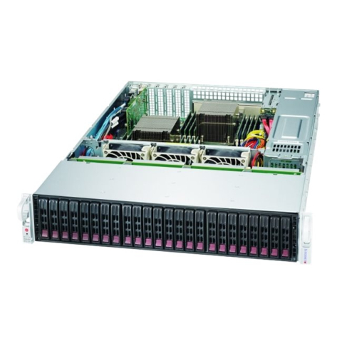 SUPERMICRO Chassis Black 2U SC216B LP SAS3 NVMe w/ Redundant 1200W
