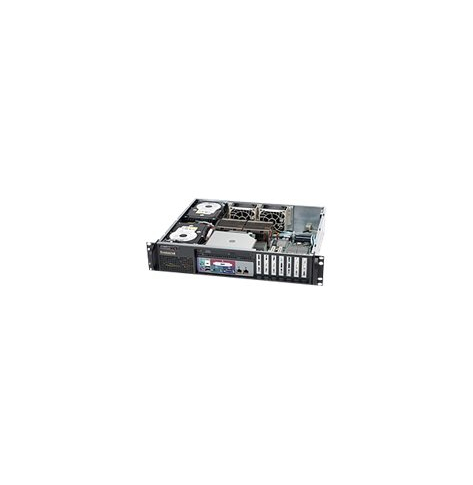 SUPERMICRO Chassis Black 2U SC523 LP chassis w/ Single 500W PWS RoHS