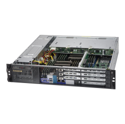 SUPERMICRO Chassis Black 2U SC823M SAS3 WIO w/ Redundant 800W RoHS