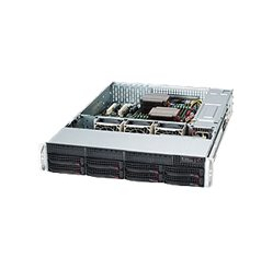 SUPERMICRO Chassis Black 2U SC825TQ LP W/ 600W + TQ BPN