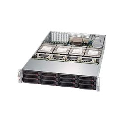 SUPERMICRO Chassis Black 2U SC829H LP w/ R. 1000W PWS RoHS/REACH