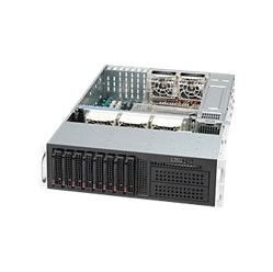 SUPERMICRO Chassis Black 3U 835 chassis w/ Redundant 800W PWS RoHS