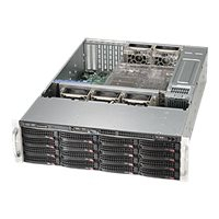 SUPERMICRO Chassis Black 3U SC836A w/ Redundant PSU 920W