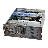 SUPERMICRO Chassis Black 4U 5x3.5inch Hotswap HDD w/ Redundant PSU 600W