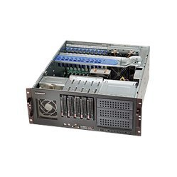 SUPERMICRO Chassis Black 4U 5x3.5inch Hotswap HDD w/ Redundant PSU 600W