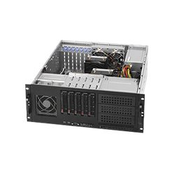 SUPERMICRO Chassis Black 4U 5x3.5inch SAS3 Hotswap HDD w/ PSU 668W PWS