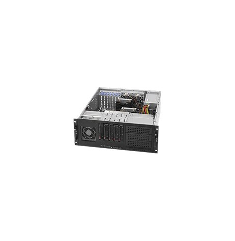 SUPERMICRO Chassis Black 4U 5x3.5inch SAS3 Hotswap HDD w/ PSU 668W PWS