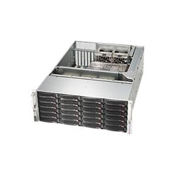 SUPERMICRO Chassis Black 4U SC846B W/ Redundant 920W