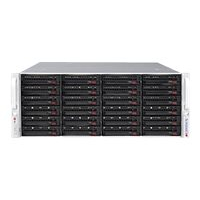 SUPERMICRO Chassis Black 4U SC846B w/ SAS3 Dual EXP 1200W PWS RoHS