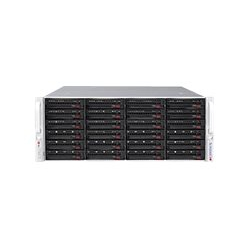 SUPERMICRO Chassis Black 4U SC846B w/ SAS3 Dual EXP 1200W PWS RoHS