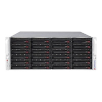 SUPERMICRO Chassis Black 4U SC846B w/ SAS3 Single EXP 1200W PWS