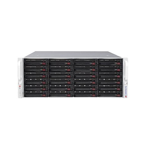 SUPERMICRO Chassis Black 4U SC846B w/ SAS3 Single EXP 1200W PWS