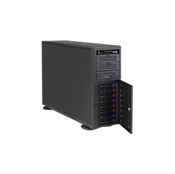 SUPERMICRO Chassis Black 4U Tower SC743AC w/SAS3 USB3 668W PWS HF RoHS