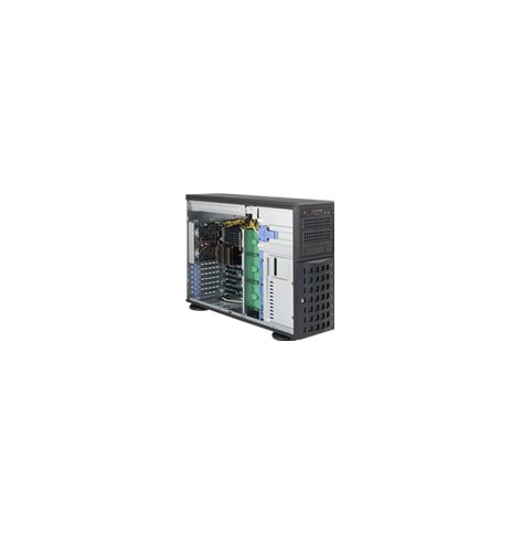 SUPERMICRO Chassis Black 4U Tower SC745BAC w/ Redundant PSU 1280W PWS