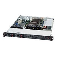 SUPERMICRO Chassis Black SC111 W/ 600W Power Supply