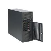 SUPERMICRO Chassis Black SC733 Mid Tower w/ PSU Platinum 668W