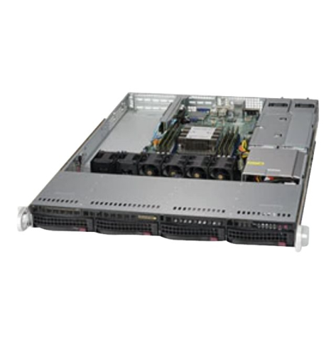 SUPERMICRO Chassis Black SC815 WIO w/ Redundant 500W new 24 pin PDB