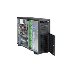 SUPERMICRO Chassis Black Super Quiet 4U SC743TQ Tower with 900W Power 01 M