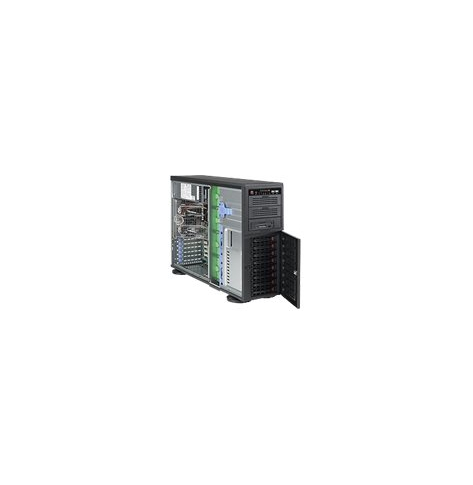 SUPERMICRO Chassis Black Super Quiet 4U SC743TQ Tower with 900W Power 01 M