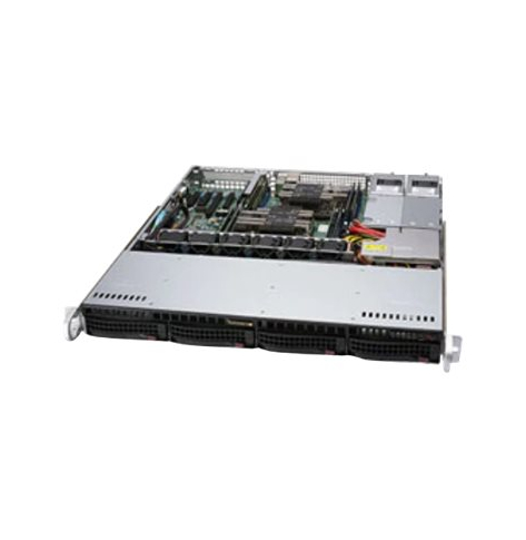 SUPERMICRO Chassis SC813MF2TQC chass w/platinum Redundant 800W slim fan tray