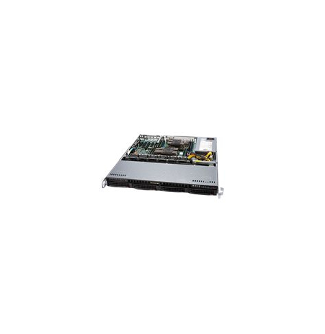 SUPERMICRO Chassis SC813MFTQ W/ 500W SAS3 Backplane Slim Fan Holder