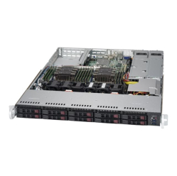 SUPERMICRO SuperServer 1U Dual Socket C622 WideIO 12xDIMM 10xSFF 2x10GbE 2x750W RPS 1Y ACS