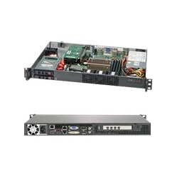SUPERMICRO SuperServer 1U Single Socket C246 4xDIMM 2xSFF 2x1GbE 1x200W NHP 1Y ACS