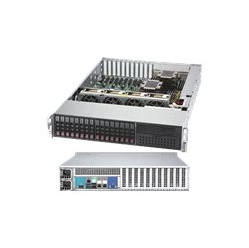 SUPERMICRO SuperServer MaxIO 2U 16x2.5inch 2x10GBaseT X11DPX-T 213XAC-R1K05LP