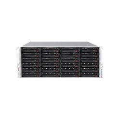 SUPERMICRO SuperStorage 4U Dual Socket C622 LSI3108 RAID 16xDIMM 24xLFF 2x10GbE 2x1200W RPS 1Y ACS