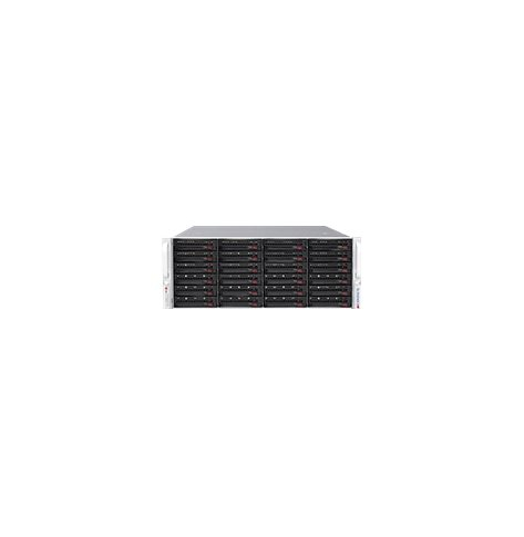 SUPERMICRO SuperStorage 4U Dual Socket C622 LSI3108 RAID 16xDIMM 24xLFF 2x10GbE 2x1200W RPS 1Y ACS