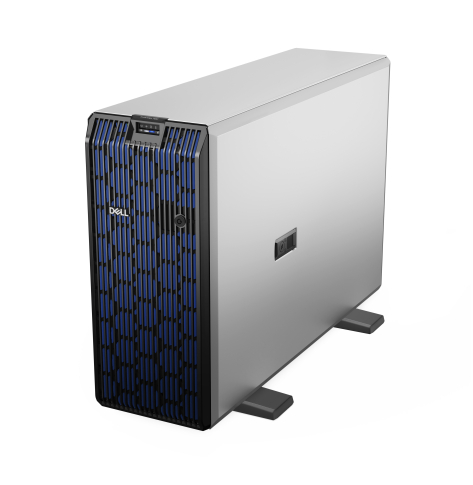 DELL PowerEdge T560 Chassis 8x3.5 HP Xeon Silver 4510 32GB 1x480GB SSD SATA Bezel PERC H755 iDRAC9 Ent 2x1100W