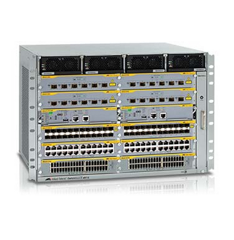 ALLIED blade x8106 chassis 12 slot rack mount modular design Includes Fan tray