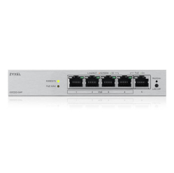 Switch ZYXEL 5-Port Gigabit PoE+ Web Smart Managed 4x PoE+ 68 Watt LACP IGMP VLAN