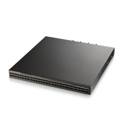 Switch ZYXEL CX4800-56F EU 48-port 10G L3 Aggregation Fiber with 8 100G Uplink with 2 AC power supply