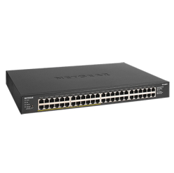 NETGEAR 48-Port Gb unmanaged PoE+