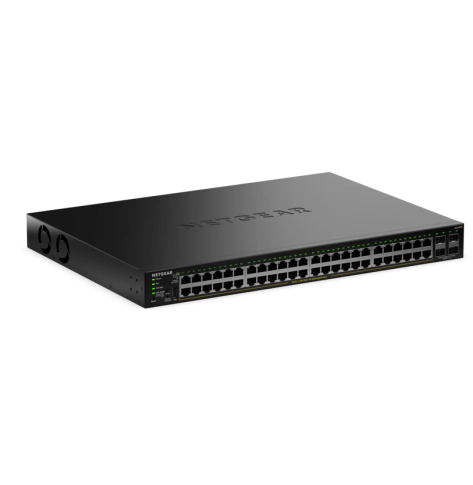 NETGEAR S350 Series 48-Port Gigabit Ethernet PoE+ Smart Managed Essentials with 4 Dedicated SFP Ports