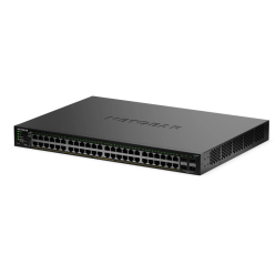 NETGEAR S350 Series 48-Port Gigabit Ethernet PoE+ Smart Managed Essentials with 4 Dedicated SFP Ports