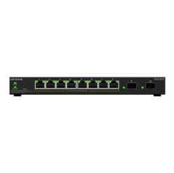 NETGEAR S350 Series 8-Port Gigabit Ethernet PoE+ Smart Managed Essentials with 2 Dedicated SFP Ports