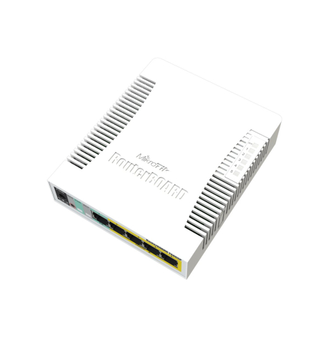 MIKROTIK RB260GSP CSS106-1G-4P-1S 5port GbE 1xGbE SFP PoE