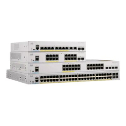 Switch CISCO Catalyst 1000 8port GE Ext PS 2x1G SFP Remanufactured