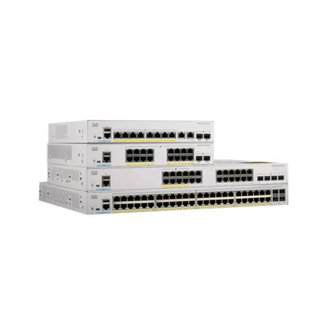 Switch CISCO Catalyst 1000 8port GE FullPOE Ext PS 2x1GSFP Remanufactured