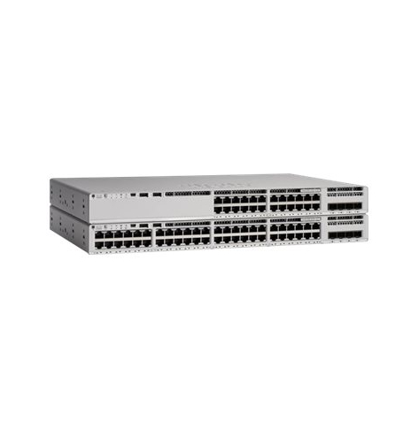 Switch CISCO Catalyst 9200 24-port PoE+ Network Essentials Remanufactured