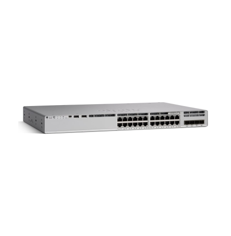 Switch CISCO Catalyst 9200L 24-port Data 4x1G uplink Network Ess Sellable only with DNA licenses Towar uszkodzone opakowanie (P)