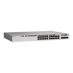Switch CISCO Catalyst 9200L 24-port PoE+ 4x10G Uplink Network Essentials Remanufactured