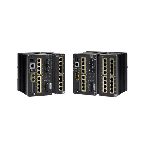 Switch CISCO Catalyst IE3400 with 8 GE PoE/PoE+ and 2 GE SFP Modular NA