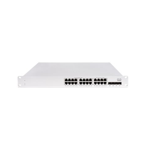 Switch CISCO Meraki MS150 24-Port PoE 802.3bt 370W 4x10G Uplink Cloud Managed