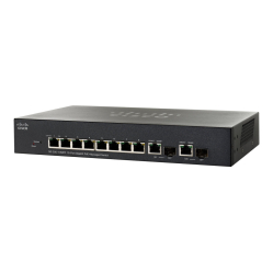 CISCO SG300-10MPPK9EU-RF Cisco SG300-10MPP 10-port Gigabit Max PoE+ Managed -RF