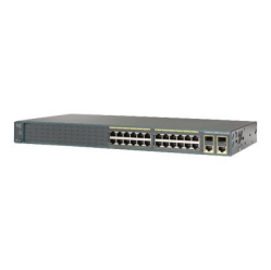 CISCO WS-C2960+24LC-S-RF Cisco Catalyst 2960 Plus 24 10/100(8PoE)+2T/SFPLANLite REMANUFACTURED
